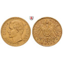 Deutsches Kaiserreich, Bayern, Otto, 10 Mark 1902, D, ss/ss-vz, J. 201