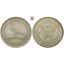 Weimarer Republik, 3 Reichsmark 1930, Rheinlandräumung, A, vz+, J. 345