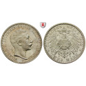 Deutsches Kaiserreich, Preussen, Wilhelm II., 2 Mark 1902, A, vz, J. 102