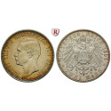 Deutsches Kaiserreich, Hessen, Ernst Ludwig, 2 Mark 1899, A, ss-vz, J. 72