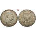 Deutsches Kaiserreich, Sachsen-Altenburg, Ernst, 5 Mark 1903, Regierungsjubiläum, A, ss-vz/vz, J. 144