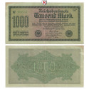 Inflation 1919-1924, 1000 Mark 15.09.1922, III, Rb. 75e