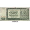 Besatzungsausgaben des 2. Weltkrieges 1939-1945, Böhmen und Mähren, 1000 Kronen 24.10.1942, I, Rb. 566d