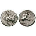 Italien-Kalabrien, Taras (Tarent), Didrachme 334-302 v.Chr., ss+