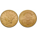 USA, 20 Dollars 1900, 30,09 g fein, vz-st