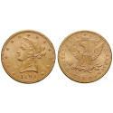 USA, 10 Dollars 1893, 15,05 g fein, vz-st