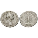 Römische Kaiserzeit, Traianus, Denar 112-114, ss