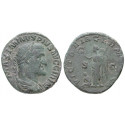 Römische Kaiserzeit, Maximinus I., Sesterz 236-238, ss