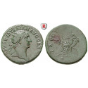Römische Kaiserzeit, Traianus, Dupondius 99-100, ss