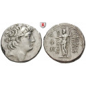Syrien, Königreich, Antiochos VIII., Tetradrachme nach 117 v.Chr., f.vz