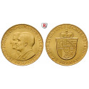 Liechtenstein, Franz Josef II., 25 Franken 1956, 5,08 g fein, f.st