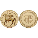 Gelsenkirchen, Stadt, Goldmedaille 1976, 17,64 g fein, bfr.