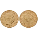 Deutsches Kaiserreich, Sachsen, Albert, 20 Mark 1894, E, ss+, J. 264