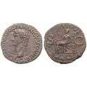 Römische Kaiserzeit, Caligula, As 37-38, vz