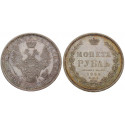 Russland, Nikolaus I., Rubel 1855, vz-st