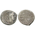 Römische Republik, Caius Iulius Caesar, Denar April/Mai 44 v.Chr., ss