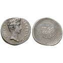 Römische Kaiserzeit, Augustus, Denar 19/18 v.Chr., ss
