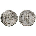 Römische Kaiserzeit, Hadrianus, Denar 134-138, f.prfr.