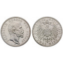 Deutsches Kaiserreich, Anhalt, Friedrich I., 2 Mark 1896, A, PP, J. 20