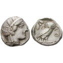 Attika, Athen, Tetradrachme nach 449 v.Chr., ss-vz