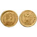 Römische Kaiserzeit, Arcadius, Solidus 383-388, vz