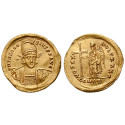 Römische Kaiserzeit, Theodosius II., Solidus 420-422, ss