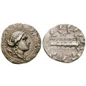 Makedonien-Römische Provinz, Freistaat, Tetradrachme 158-150 v.Chr., ss+