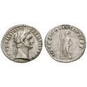 Römische Kaiserzeit, Domitianus, Denar 88-89, ss