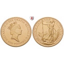 Grossbritannien, Elizabeth II., 100 Pounds 1987-2012, 31,1 g fein, st