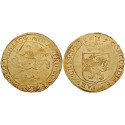 Niederlande, Utrecht, Großer Goldener Reiter 1619, vz