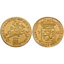 Niederlande, Utrecht, 7 Gulden (1/2 Goldener Reiter) 1760, f.st