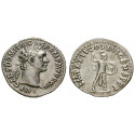Römische Kaiserzeit, Domitianus, Denar 91-92, vz