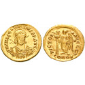 Byzanz, Anastasius I., Solidus 498-518, vz-st