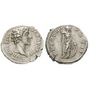 Römische Kaiserzeit, Marcus Aurelius, Caesar, Denar 147-148, ss-vz