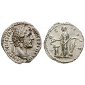 Römische Kaiserzeit, Antoninus Pius, Denar 148-149, f.st