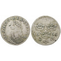 Schweden, Karl XI., 2 Mark 1661, ss