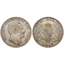 Baden, Grossherzogtum Baden, Karl Leopold Friedrich, Doppelgulden 1847, ss-vz