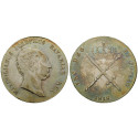 Bayern, Königreich, Maximilian I. Joseph, Kronentaler 1818, ss-vz