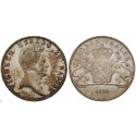 Nassau, Herzogtum Nassau, Wilhelm, Kronentaler 1837, ss+