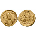 Römische Kaiserzeit, Theodosius II., Solidus 425-430, vz