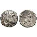 Makedonien, Königreich, Alexander III. der Grosse, Tetradrachme 315-294 v.Chr., ss
