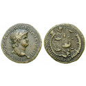 Römische Kaiserzeit, Nero, Sesterz 65, ss