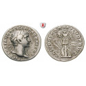 Römische Kaiserzeit, Traianus, Denar 103-111, ss