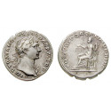 Römische Kaiserzeit, Traianus, Denar 103-111, ss+