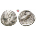 Attika, Athen, Tetradrachme nach 449 v.Chr., ss
