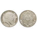 Deutsches Kaiserreich, Baden, Friedrich I., 2 Mark 1904, G, f.st, J. 32