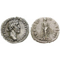 Römische Kaiserzeit, Antoninus Pius, Denar 151-152, f.vz