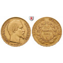 Frankreich, Louis Napoleon, 20 Francs 1852, 5,81 g fein, ss