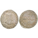 Frankreich, Henri IV., Demi-franc 1601, ss