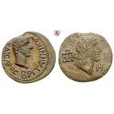 Römische Provinzialprägungen, Bosporus, Königreich, Britannicus, Sohn des Claudius, Bronze 52, vz/ss